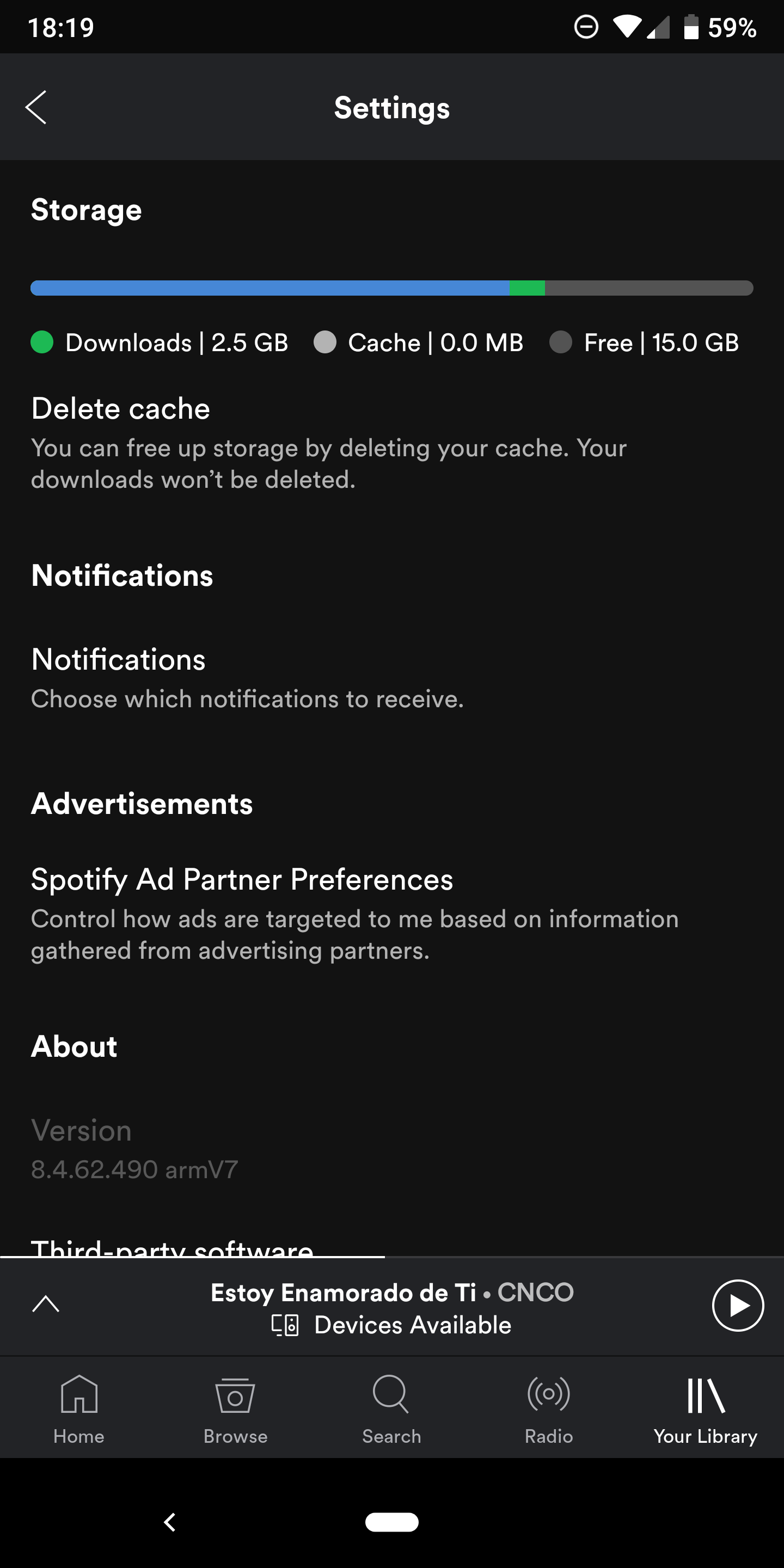 Clear Cach Spotify On Mac
